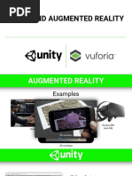 Unity and Augmented Reality