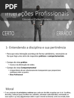 1 - Interações Profissionais