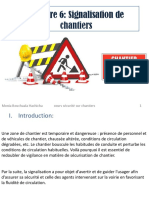 Chapitre 6 - Signalisation de Chantiers