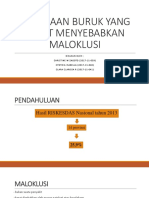 KEBIASAAN BURUK YANG DAPAT MENYEBABKAN MALOKLUSI.pptx