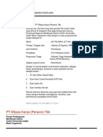 Surat Lamaran Pekerjaan Jogja PDF