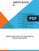 ELECTROMAGNETIK BLOOD FLOW METER PRINSIP