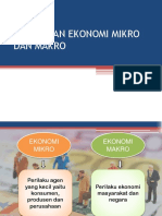 Perbedaan Ekonomi Mikro Dan Makro Maret-April 2019