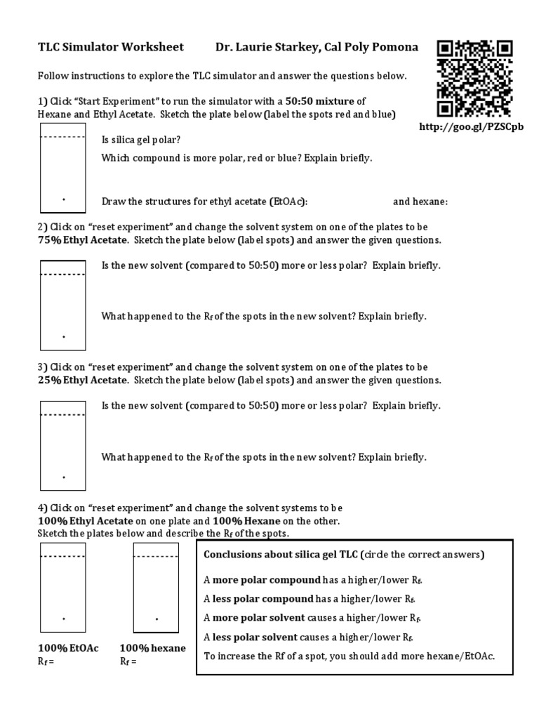 TLC Simulator | PDF | Thin Layer Chromatography | Separation Processes