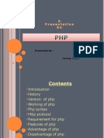 Fundamental of PHP