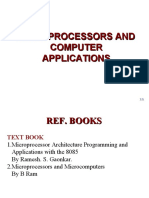 Microprocessors and Computer Applications