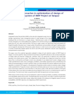 Analytical approaches in optimization of electrical system design for INRP