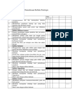 Checklist KKD Pemeriksaan Refleks Patologis