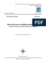 Moral Decisions and Military Mental Health PDF