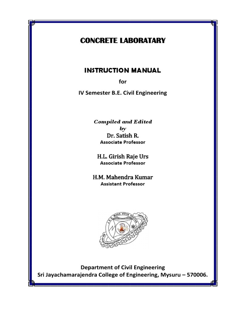 ConcreteLabManual.pdf Engineering Concrete Free 30day Trial