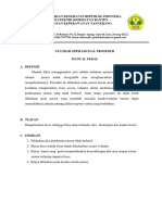 Sop Manual Fekal