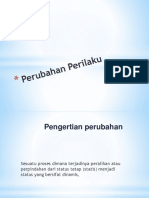 Perubahan Perilaku