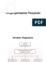 Pengorganisasian Posyandu