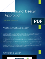 Instructional Design Approach 