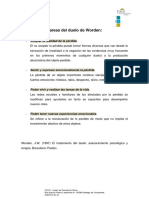 Tareas Duelo Worden PDF