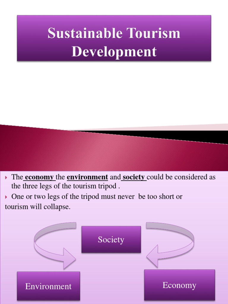 Principles of Sustainable Tourism Development | PDF | Sustainability ...