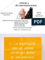 Diseño Organizacional U2 PDF