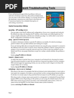 Network Troubleshooting Tools PDF