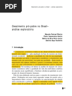 Ribeiro Et Al (2005). Crescimento Pró-pobre No Brasil