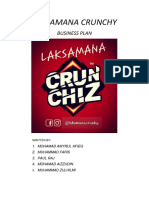 Laksamana Crunchy: Business Plan