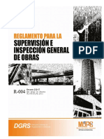 Proyecto R 004 Supervision e Inspección de Obra D No232 17