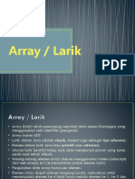 Analisa Algoritma - Array