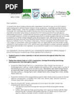 Letter To New York Lawmakers On CCPA