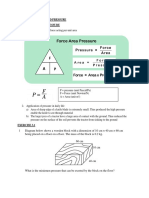 Chapter 3 Forces and Pressure