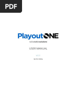 Playout Manual