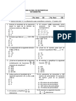 Prueba Global 2017 8vo
