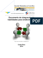 Docum Integracion Habilidades Undecimo Año PDF