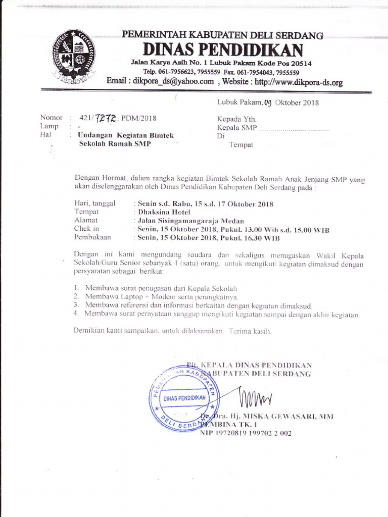 90 Contoh Undangan Sekolah Ramah Anak Terbaru