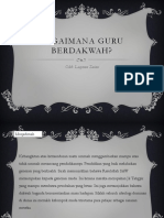 Bagaimana Guru Berdakwah