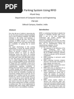 Smart Parking System Using RFID