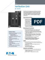 FrontRear Access PDU DataSheet