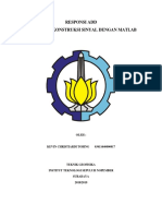 Responsi Add Analisis Rekonstruksi Sinyal Dengan Matlab: Oleh