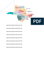 Mapa Das Mesorregiões Do Estado de São Paulo
