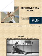 Effective TeamWork