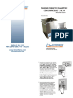 Manual Tanque de Paquetes Calientes Interfisica