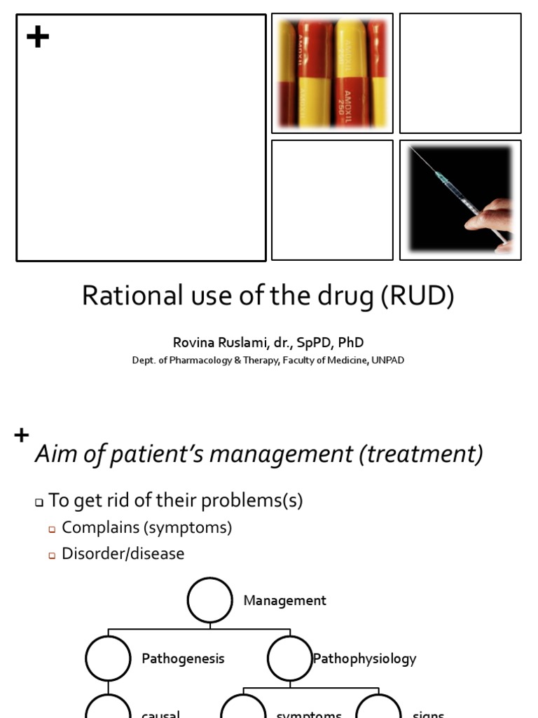 Rational Use of The Drug (Rud) : Rovina Ruslami, DR., SPPD, PHD | PDF ...