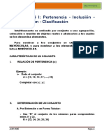 Conjuntos y subconjuntos en matemática