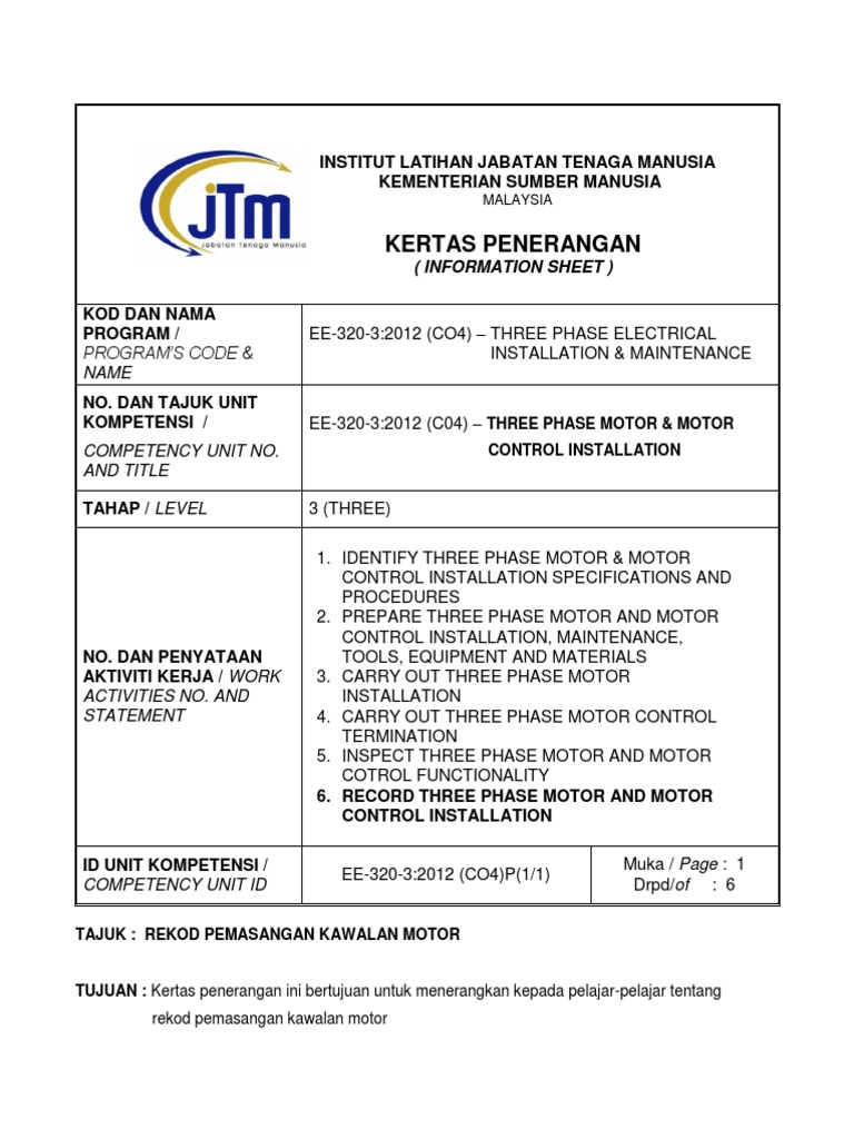 Kertas Penerangan | PDF