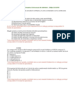 Contestatii UMF Iasi Simulare Martie 2019 medicina generala