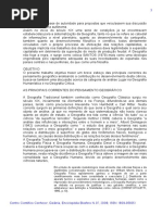 Correntes Do Pensamento Geografico