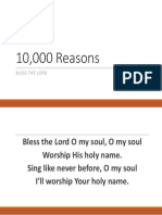 10,000 Reasons to Bless the Lord