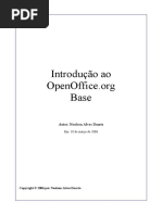 Introdução ao Libreoffice Base