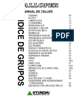 Hyundai Galloper II - Manual de Taller PDF