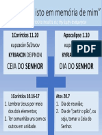 Ceia Do Senhor para Domingo PDF