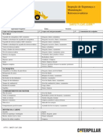 Safety Maintenance Checklist-Backhoe