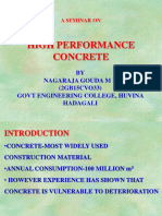 High Performance Concrete Seminar
